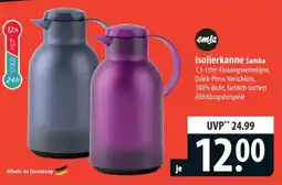 Famila Nord Ost emsa Isolierkanne Samba Angebot