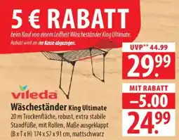 Famila Nord Ost vileda Wäscheständer King Ultimate Angebot