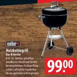 Famila Nord Ost weber Holzkohlegrill Bar-B-Kettle Angebot