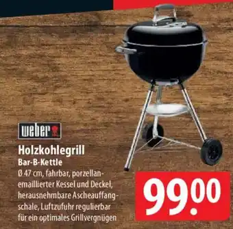 Famila Nord Ost weber Holzkohlegrill Bar-B-Kettle Angebot