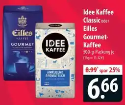 Famila Nord Ost Idee Kaffee Classic oder Eilles Gourmet Kaffee Angebot