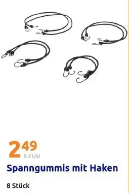 Action Spanngummis mit Haken Angebot