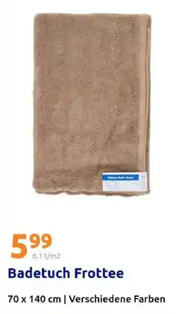 Action Badetuch Frottee Angebot