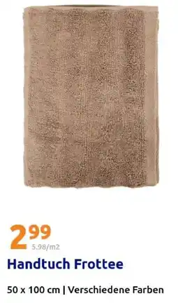Action Handtuch Frottee Angebot