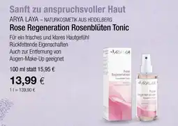 Vitalia Arya laya rose regeneration rosenblüten tonic Angebot