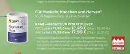 Vitalia Raab magnesium citrat pulver Angebot
