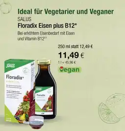Vitalia Salus floradix eisen plus b12 Angebot