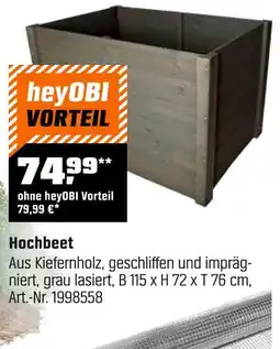 OBI Hochbeet Angebot