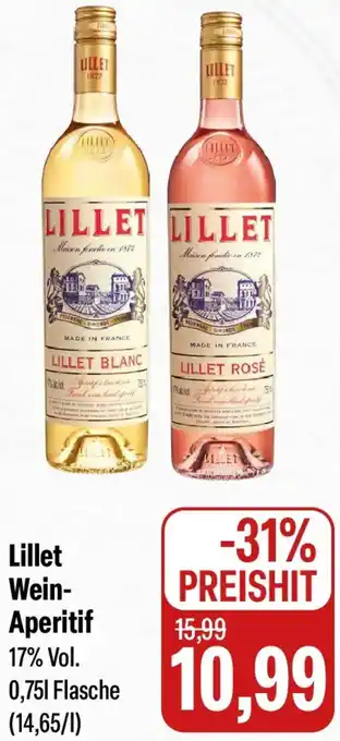 Feneberg Lillet Wein Aperitif Angebot