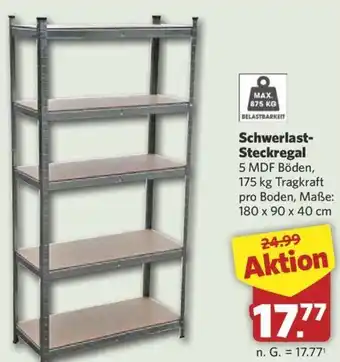 Combi Schwerlast Steckregal Angebot