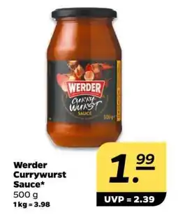 NETTO WERDER Currywurst-Sauce Angebot