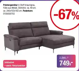 Opti Wohnwelt Polstergarnitur Angebot