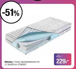 Opti Wohnwelt Matratze Angebot