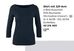 Tchibo Shirt mit 3/4-Arm Angebot