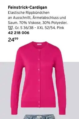 Tchibo Feinstrick-Cardigan Angebot