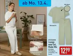 Aldi Nord UP2FASHION Loungewear-Set, Modal-Mix Angebot