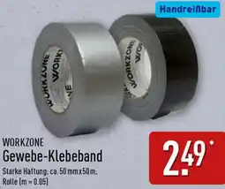 Aldi Nord WORKZONE Gewebe-Klebeband Angebot
