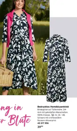 Tchibo Bedrucktes Hemdblusenkleid Angebot