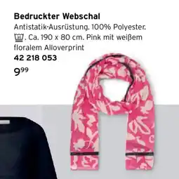 Tchibo Bedruckter Webschal Angebot
