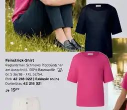 Tchibo Feinstrick-Shirt Angebot