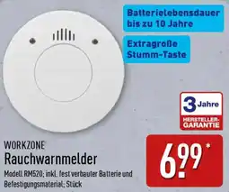 Aldi Nord WORKZONE Rauchwarnmelder Angebot