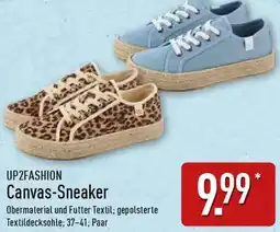 Aldi Nord UP2FASHION Canvas-Sneaker Angebot