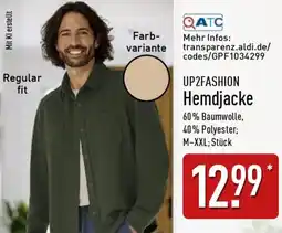 Aldi Nord UP2FASHION Hemdjacke Angebot