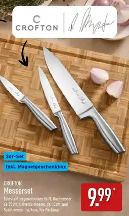 Aldi Nord CROFTON Messerset Angebot
