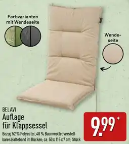 Aldi Nord BELAVI Auflage für Klappsessel Angebot