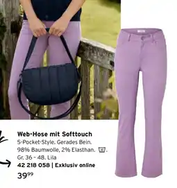 Tchibo Web-Hose mit Softtouch 5-Pocket-Style. Angebot