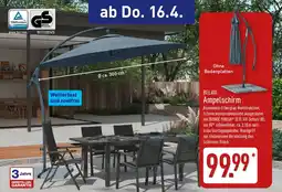 Aldi Nord BELAVI Ampelschirm Angebot