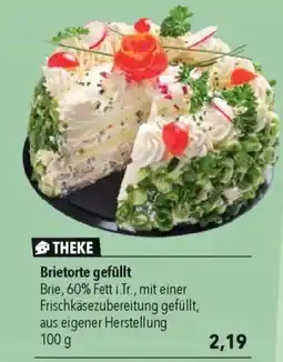 CITTI Markt Brietorte gefüllt Angebot