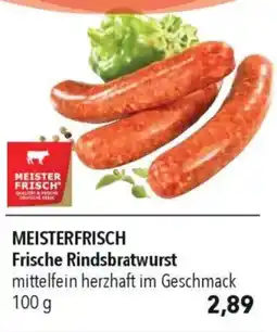 CITTI Markt MEISTERFRISCH Frische Rindsbratwurst Angebot