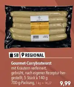 CITTI Markt Gourmet-Currybratwurst Angebot