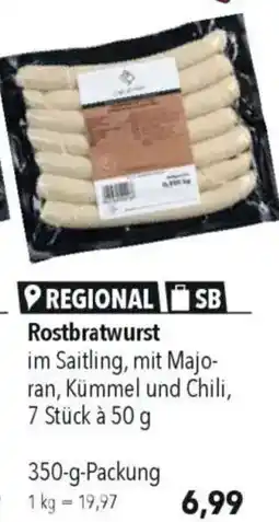 CITTI Markt Rostbratwurst Angebot