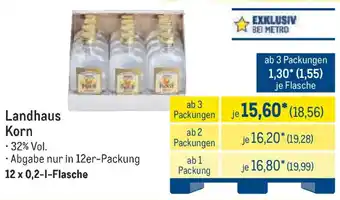 METRO Landhaus Korn Angebot