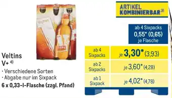 METRO Veltins V+ Angebot