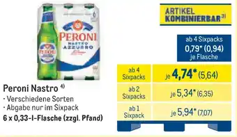 METRO Peroni Nastro Angebot