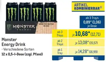 METRO Monster Energy Drink Angebot