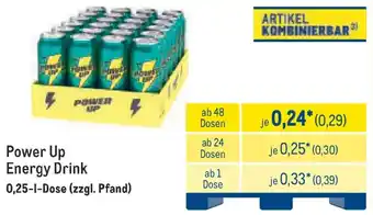METRO Power Up Energy Drink Angebot