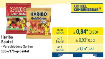 METRO Haribo Beutel Angebot