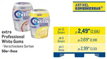 METRO extra Professional White Gums Angebot