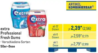METRO extra Professional Fresh Gums Angebot