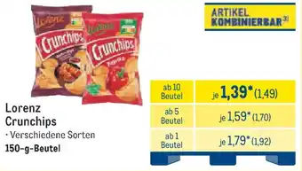 METRO Lorenz Crunchips Angebot