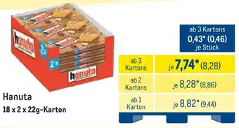 METRO Hanuta Angebot