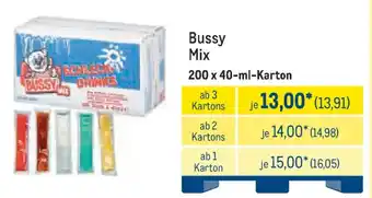 METRO Bussy Mix Angebot