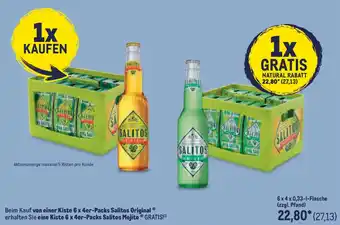 METRO Salitos Original Angebot