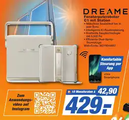 K+B Expert DREAME Fensterputzroboter C1 mit Station Angebot