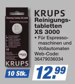 K+B Expert KRUPS Reinigungstabletten XS 3000 Angebot