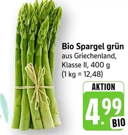 Edeka Neukauf Bio Spargel grün Angebot